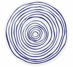 Zassenhaus Untersetzer 20cm weißblau