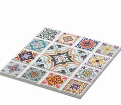 Zassenhaus Untersetzer 16x16cm mehrfarbig