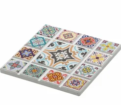 Zassenhaus Untersetzer 11x11cm mehrfarbig