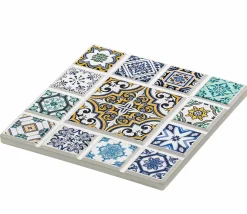 Zassenhaus Untersetzer 11x11cm mehrfarbig