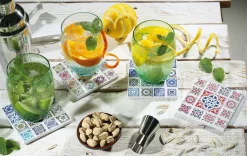 Zassenhaus Untersetzer 11x11cm mehrfarbig