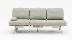 ZEBRA Garten 3-Sitzer Sofa beige