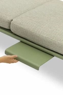 ZEBRA Garten 3-Sitzer Sofa grün