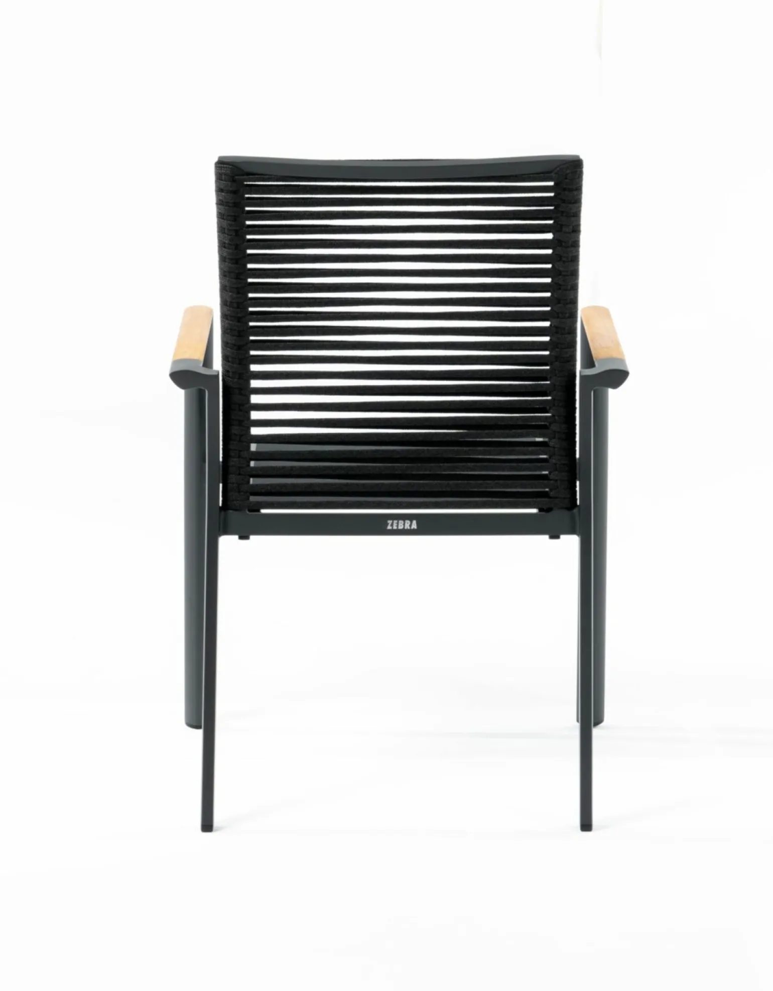 ZEBRA Garten Stapelsessel schwarz