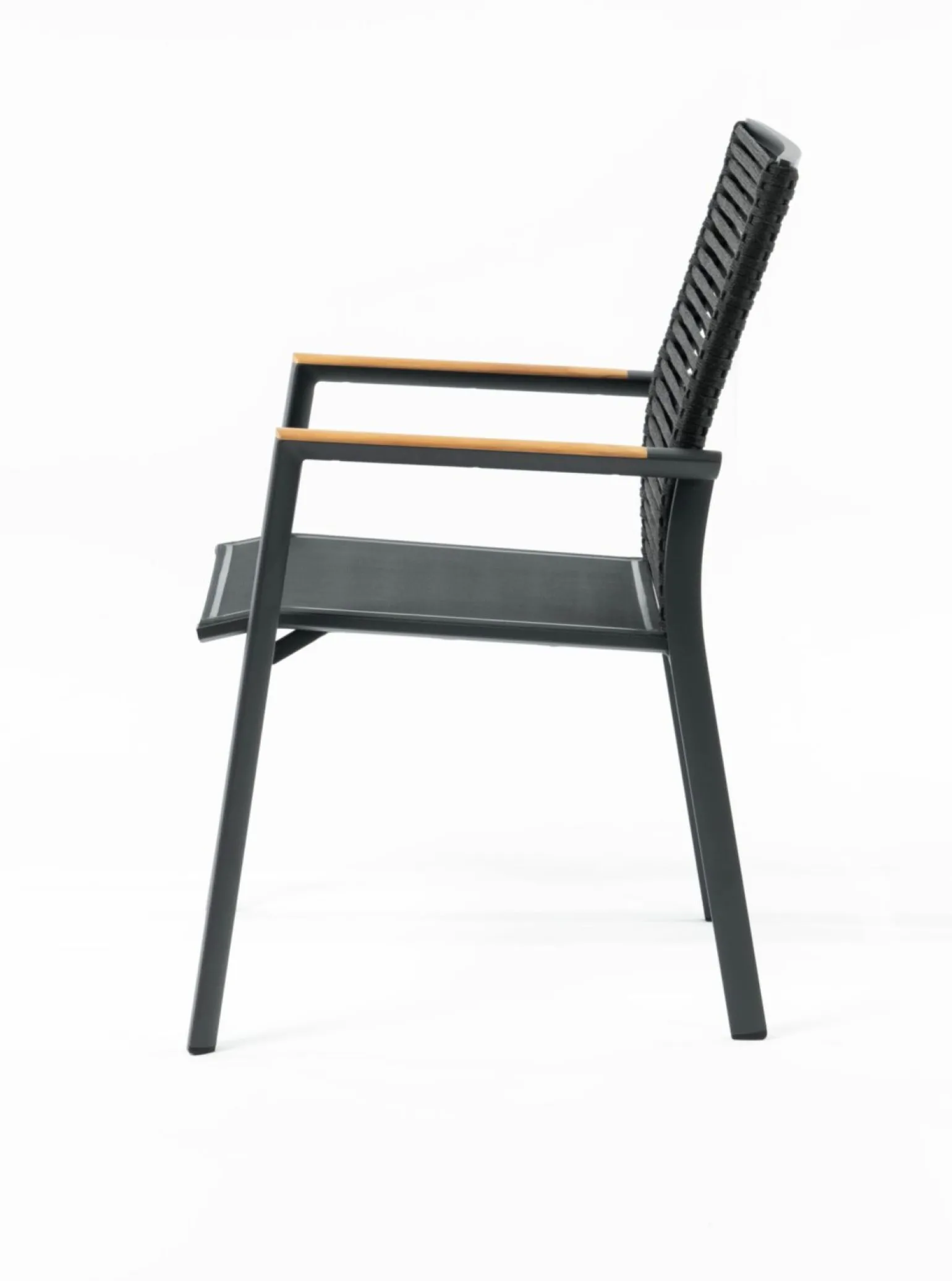 ZEBRA Garten Stapelsessel schwarz