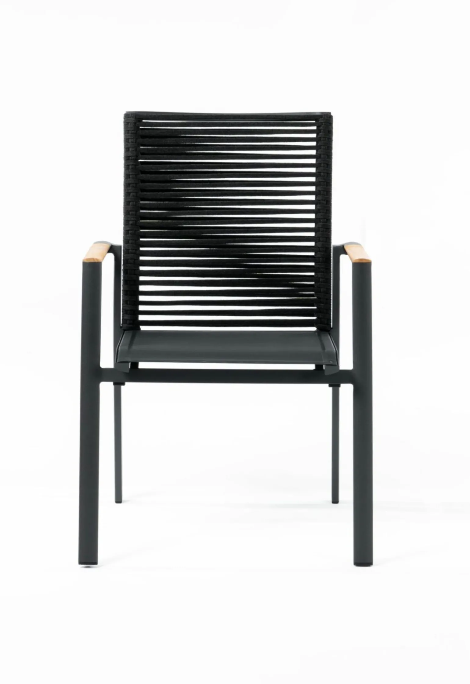 ZEBRA Garten Stapelsessel schwarz