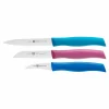 ZWILLING Messerset 3tlg. mehrfarbig