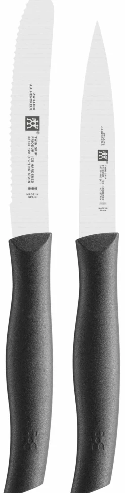 ZWILLING Messerset 2tlg. schwarz