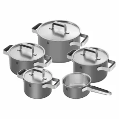 ZWILLING Topfset 5tlg. schwarzgrau