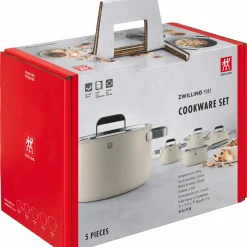 ZWILLING Topfset 5tlg. schwarzweiß