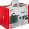 ZWILLING Topfset 5tlg. schwarzgrün