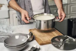 ZWILLING Topfset 5tlg. schwarzsilberfarben