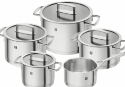 ZWILLING Topfset 5tlg silberfarben