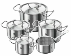 ZWILLING Topfset 5tlg. silberfarben