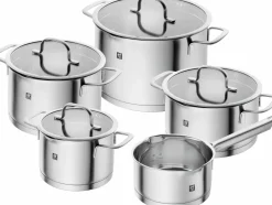 ZWILLING Topfset 5tlg. silberfarben