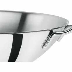 ZWILLING Wok 32cm silberfarben